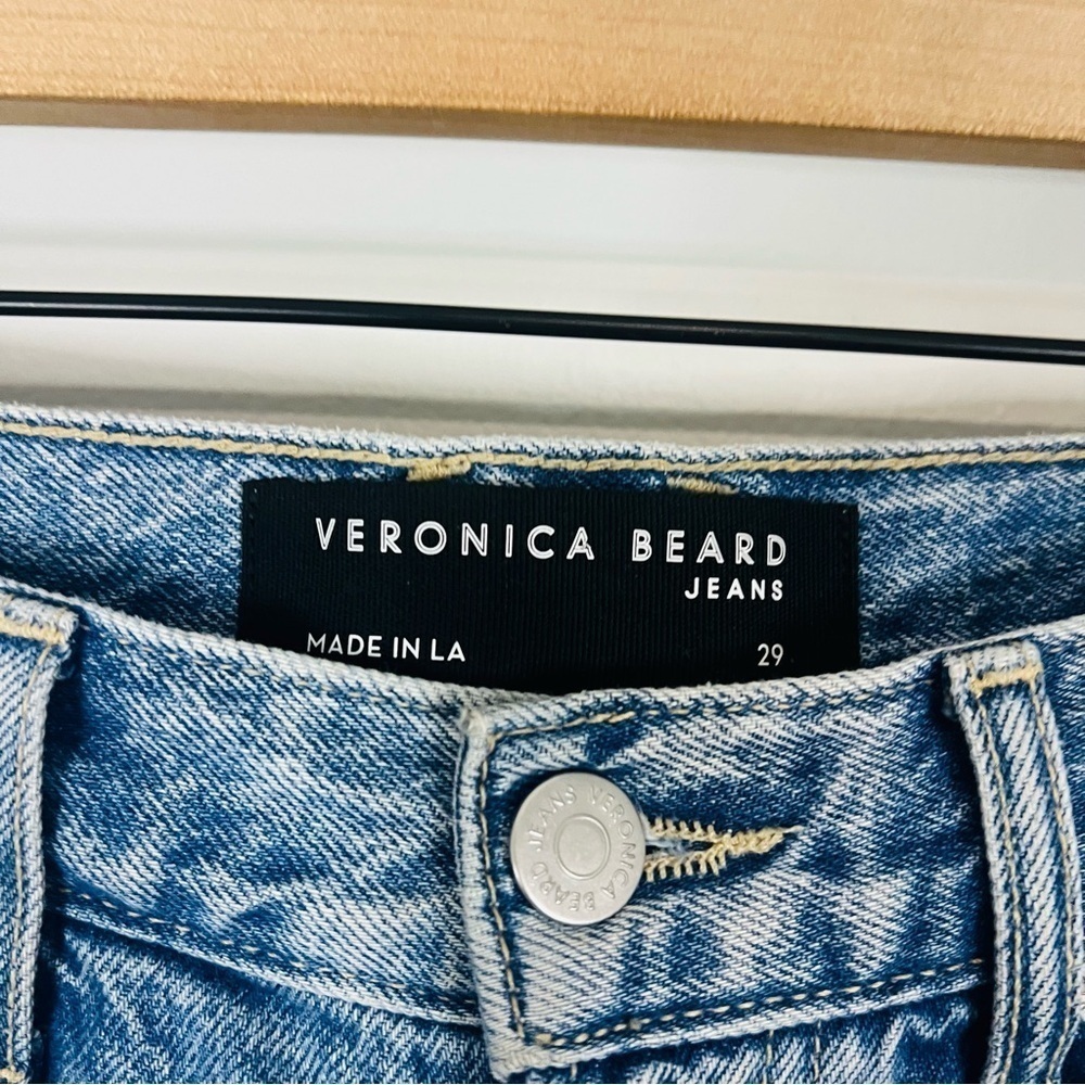 Veronica beard carly kick flare high rise jeans size 29 - Picture 7 of 11